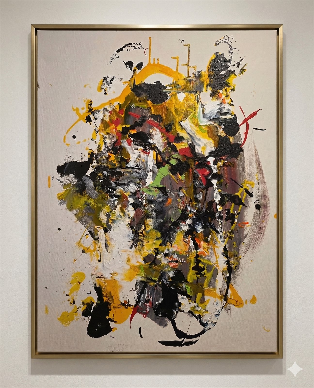 Detail of Cacophony, a painting by Ivaylo Peytchev